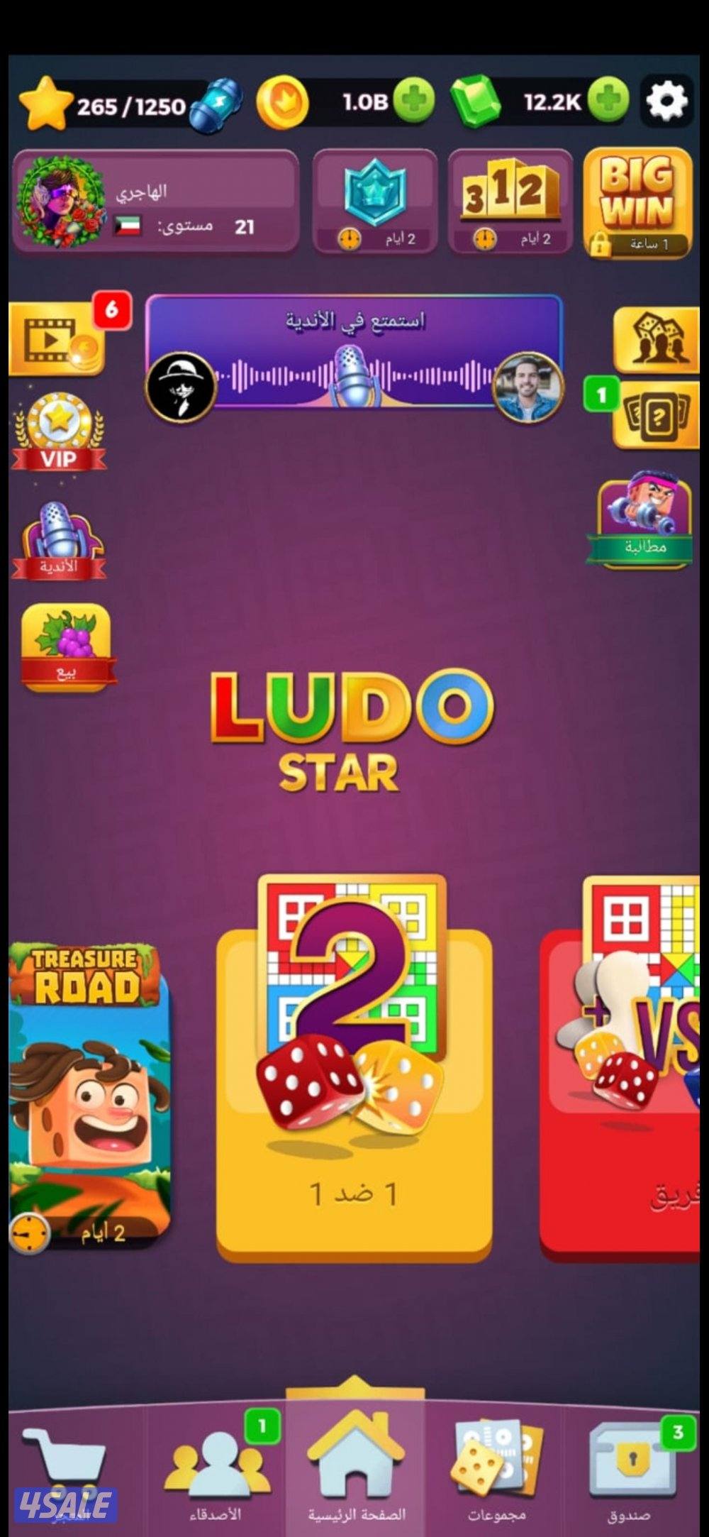 بيع كوينز  لودو ستار2