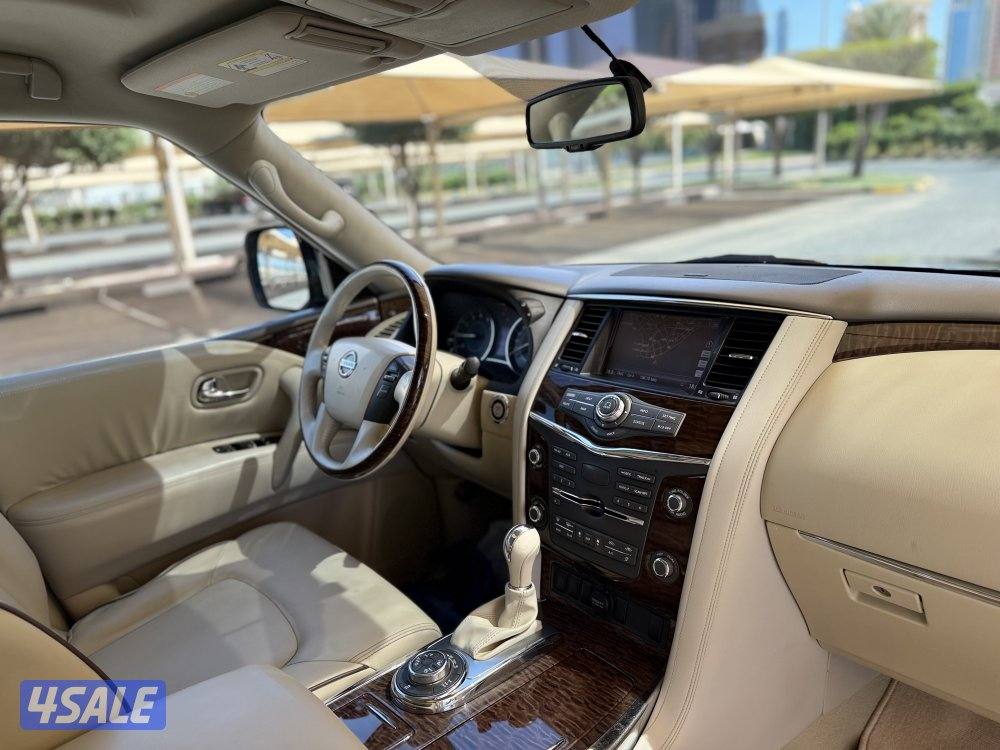 للبيع : باترول بلاتينيوم ستي موديل 2017 عداد 180 الف9