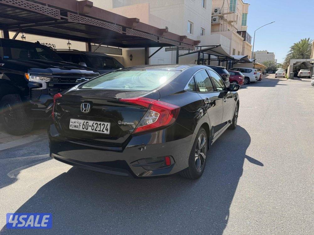 هوندا سيفيك 2021 ماشيه65 فقط صبغ الوكاله شرط الفحص سيرفس وكاله كامل ا0