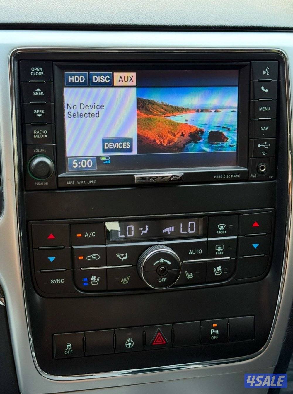 للبيع جراند شيروكي SRT موديل 2013 صبغ وكاله بالكامل8