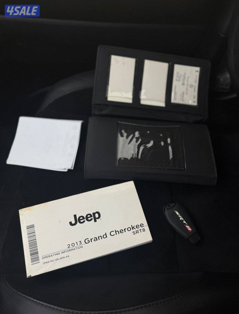 للبيع جراند شيروكي SRT موديل 2013 صبغ وكاله بالكامل11