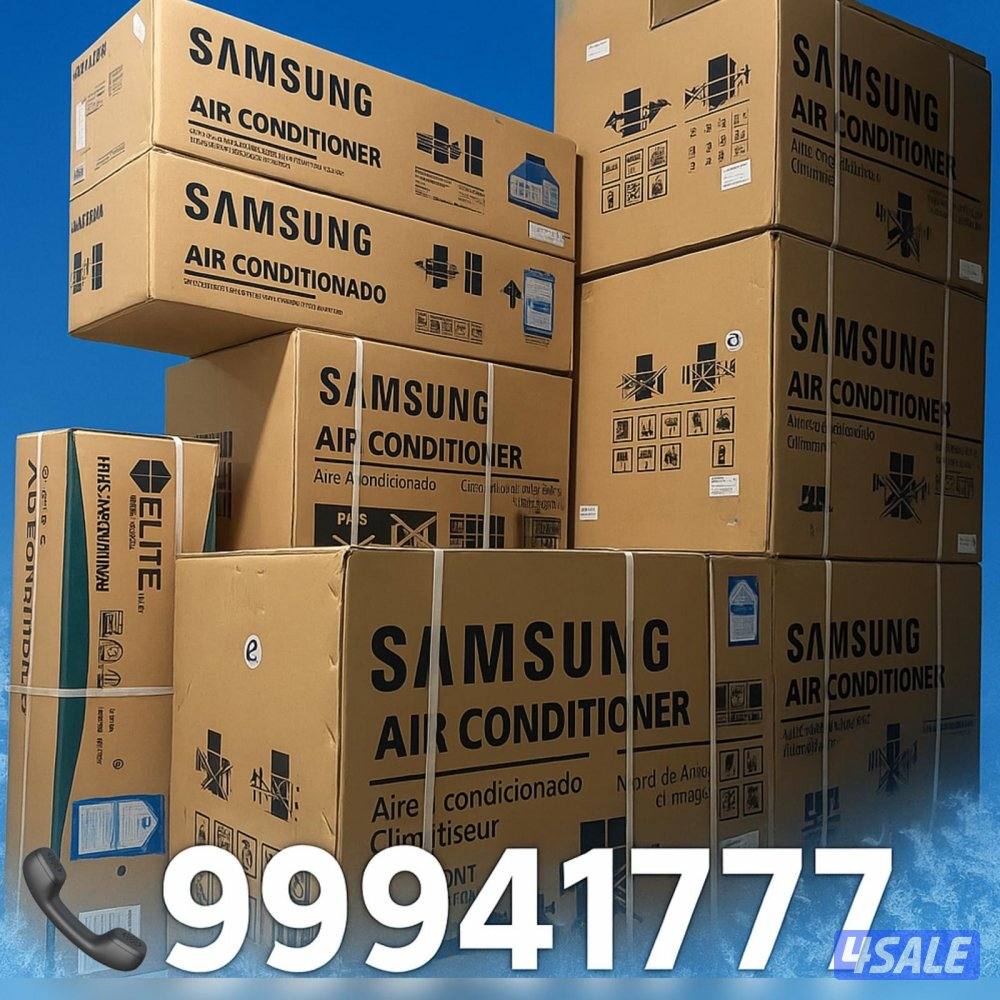 للبيع وحدات تكييف و مكيفات جديدة بالكرتون0