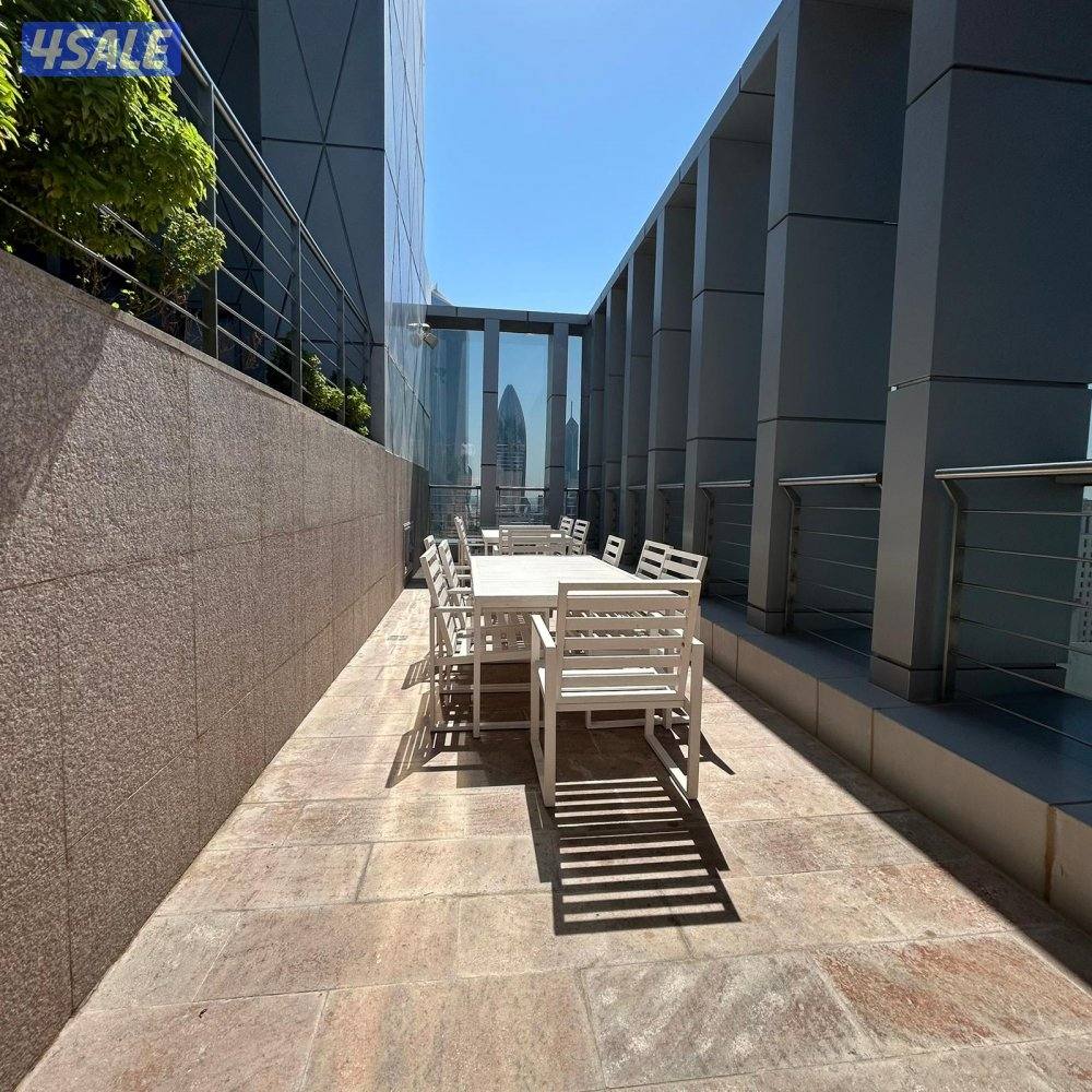 شقة نصف مفروشة اطلالة بحرية للايجار في دسمان12