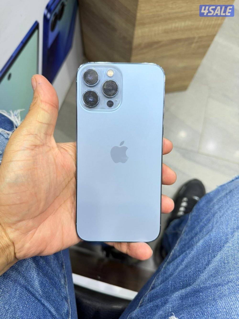 جهاز ١٣ بروماكس ٢٥٦ نضيف مع الكارتون بطارية ٨٧٪؜معفي جمارك مصرية4