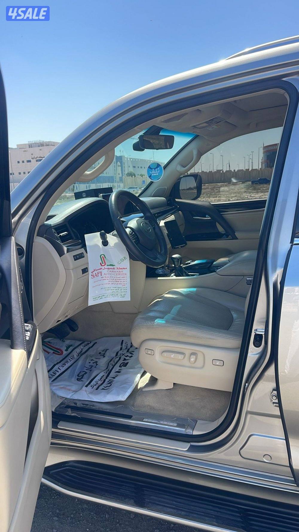 لكززس موديل ٢٠١٨ LX عداد ١٦٠ صبغ الوكاله معدا قطعتين5