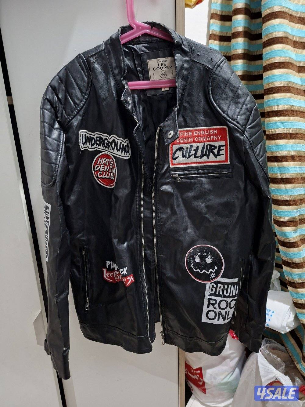 original Lee Cooper Punkk Rock Leather jacket0