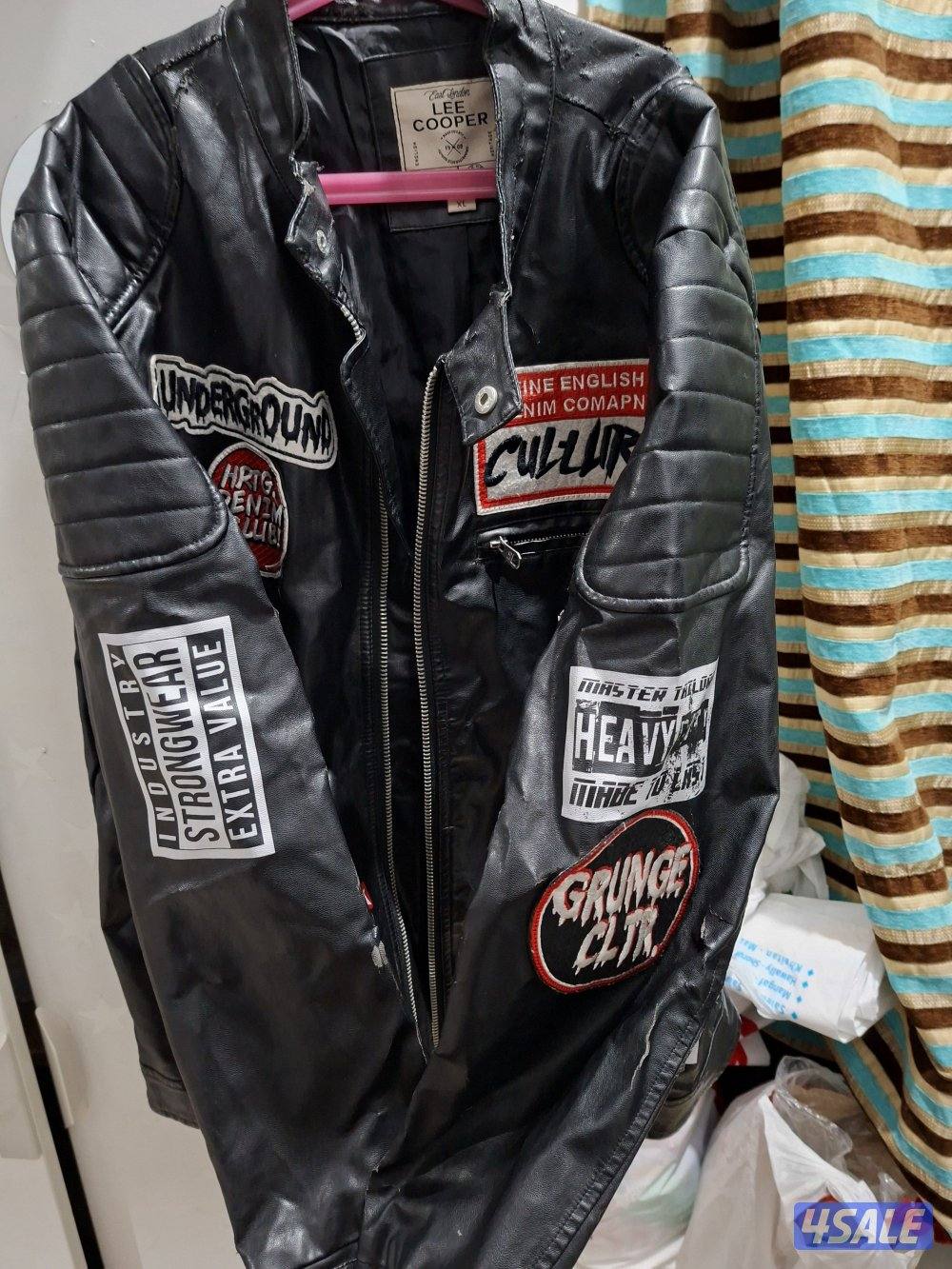 original Lee Cooper Punkk Rock Leather jacket1