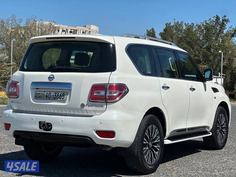 للبيع نيسان باترول بلاتينيوم ماشي ١٩٨ الف كيلو3