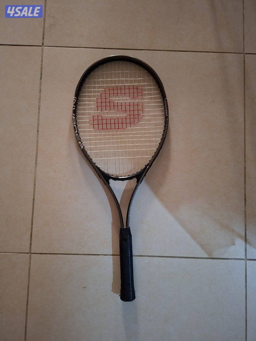 Super-K Real Basic Style Tennis Racket (SK 197) with Carrying Bag0