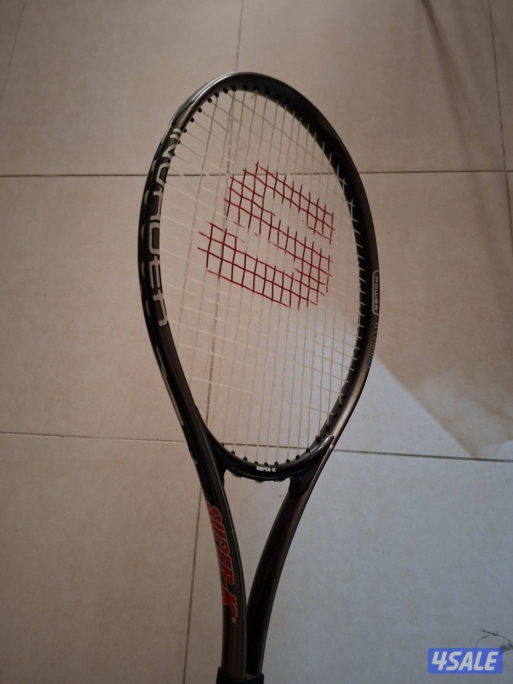 Super-K Real Basic Style Tennis Racket (SK 197) with Carrying Bag1