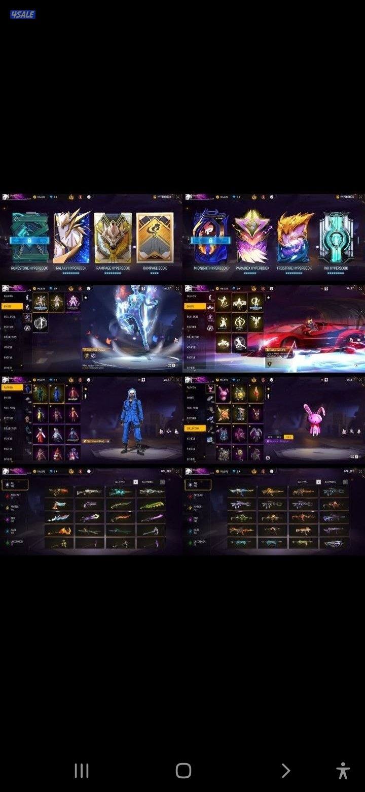 حساب فري فاير free fire8