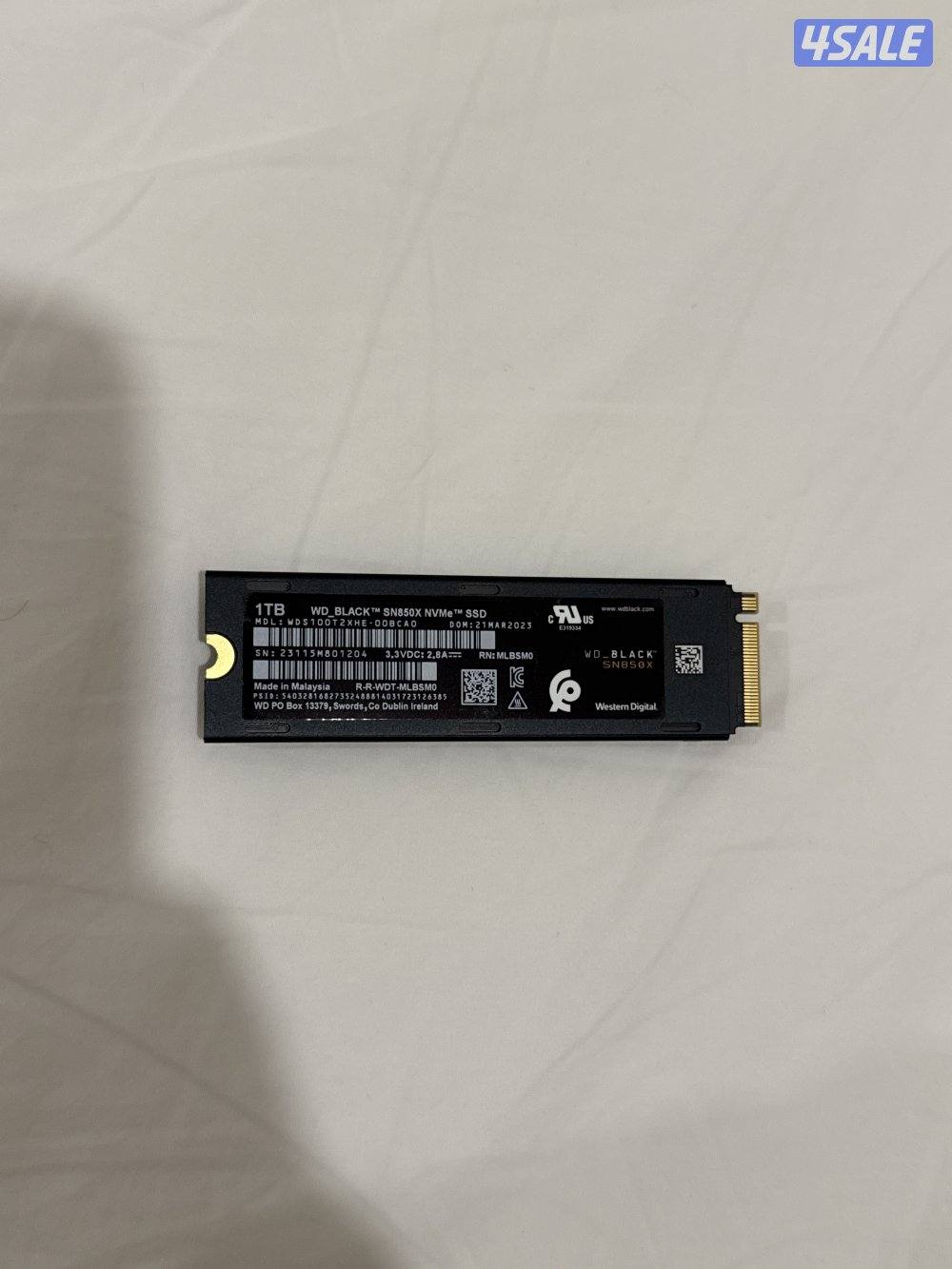 WD 1TB SSD (SN850X) M.21
