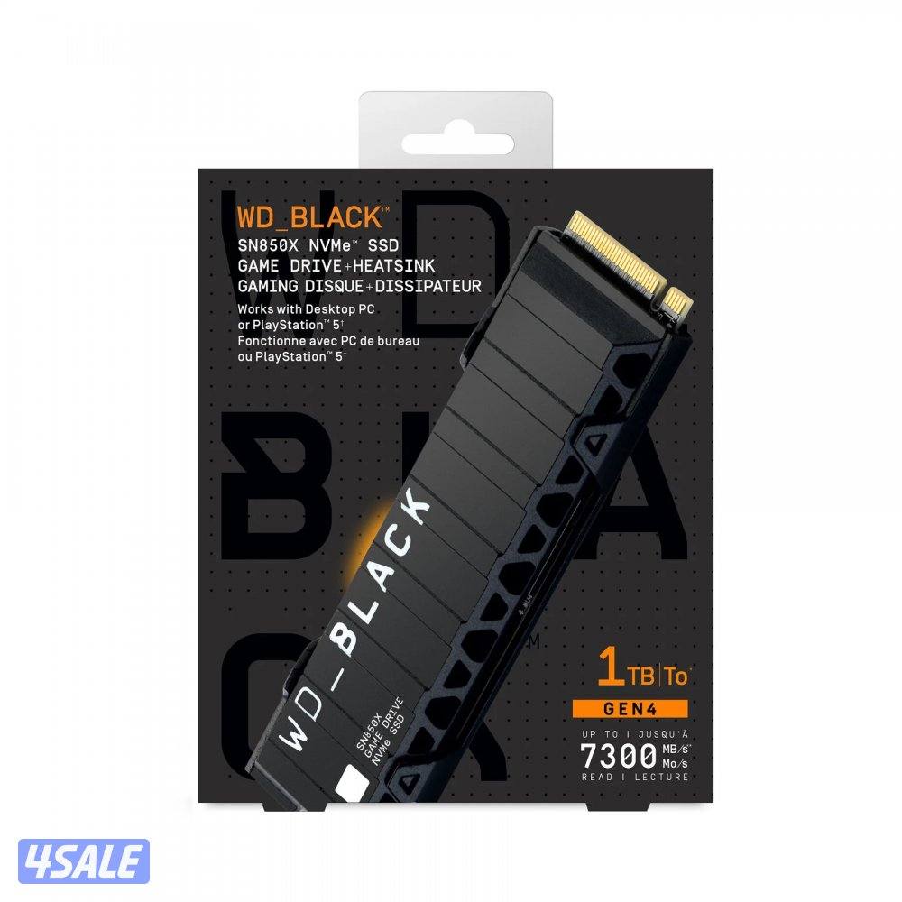 WD 1TB SSD (SN850X) M.22