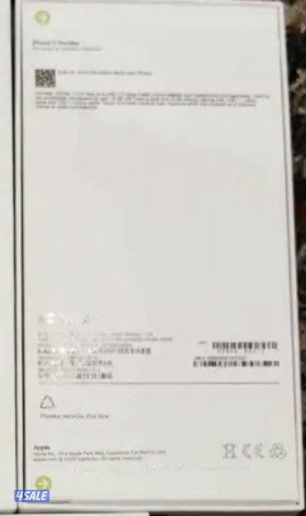 للبيع ايفون ١٧ برو مكس ابيض ٢٥٦ مستعمل ونظبف حيل مشخون ٧ مرات فقط1