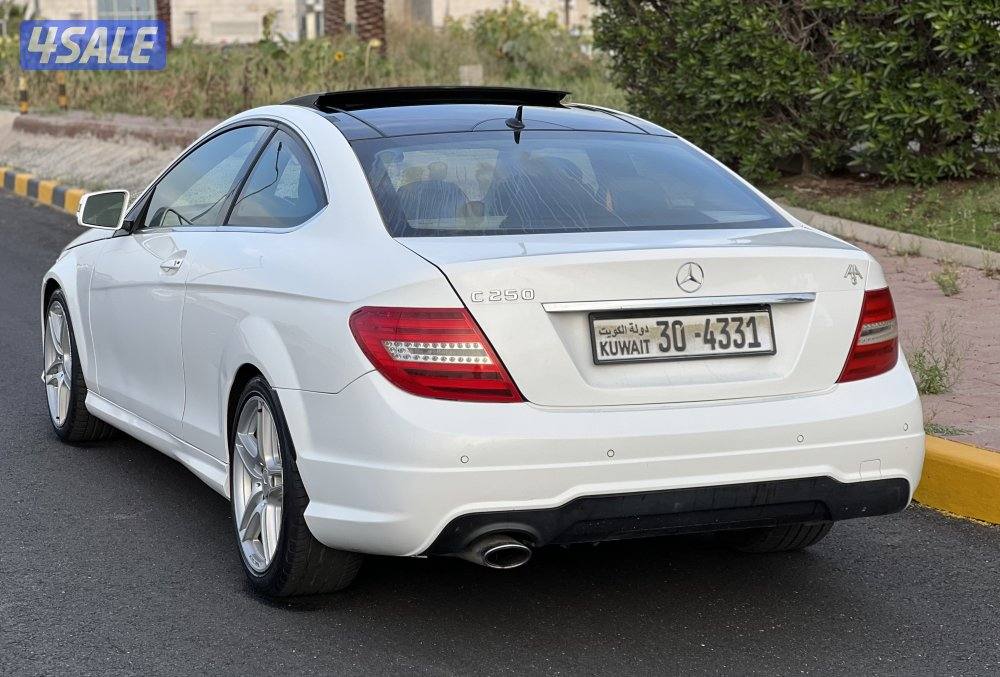 مرسيدس c250 كت AMG موديل 2013 كوبيه وارد الوكاله2