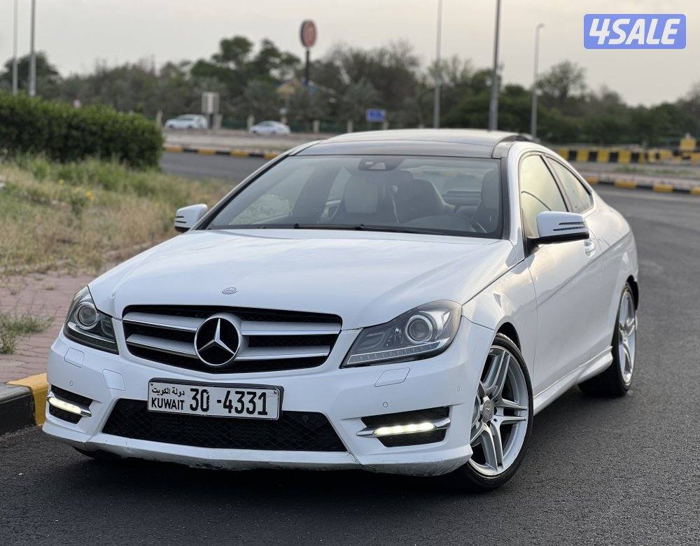 مرسيدس c250 كت AMG موديل 2013 كوبيه وارد الوكاله3
