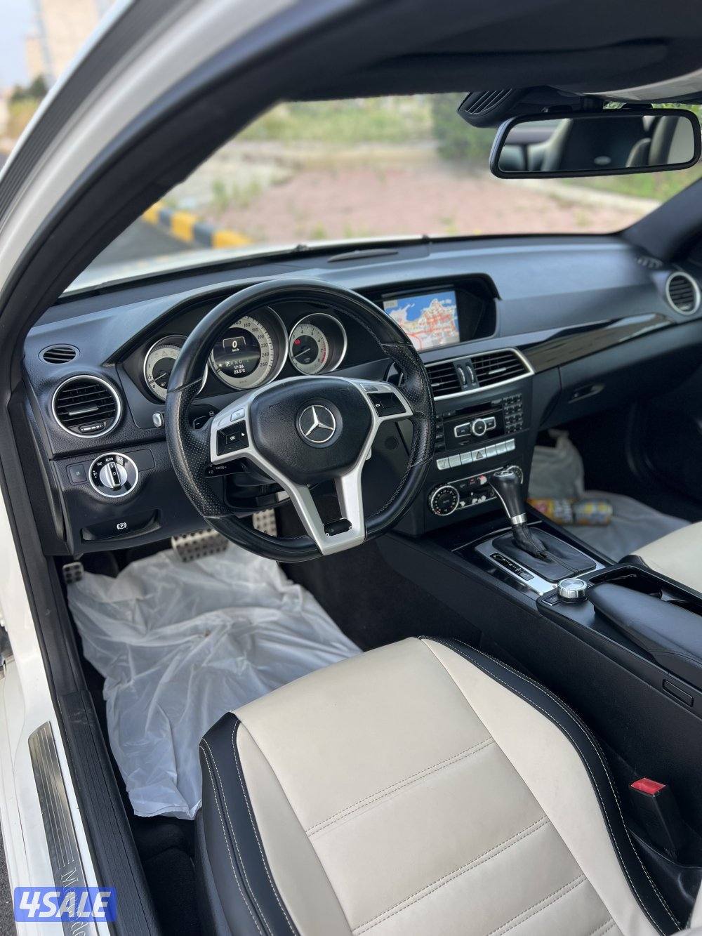 مرسيدس c250 كت AMG موديل 2013 كوبيه وارد الوكاله4