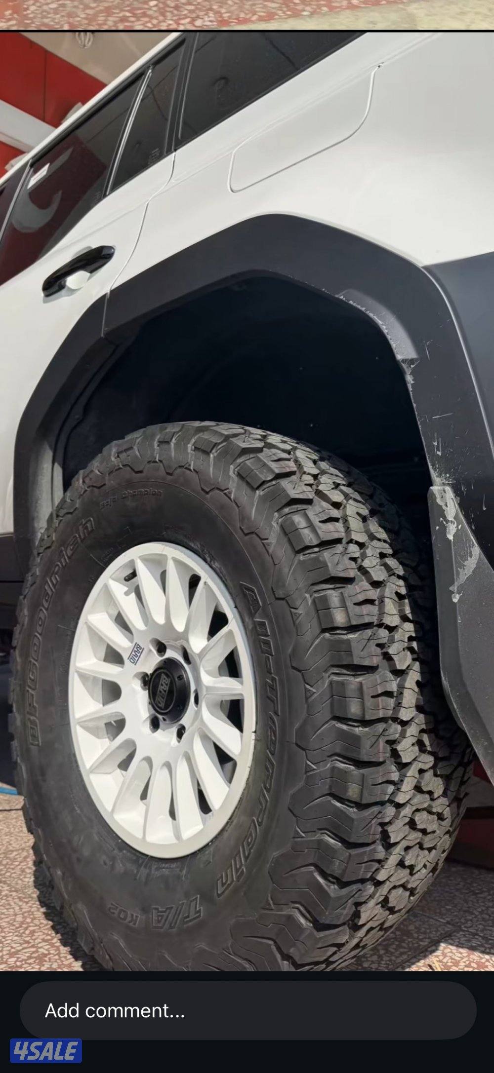 4 رنقات BRAID و4 تواير حجريه BF GOODRICH1