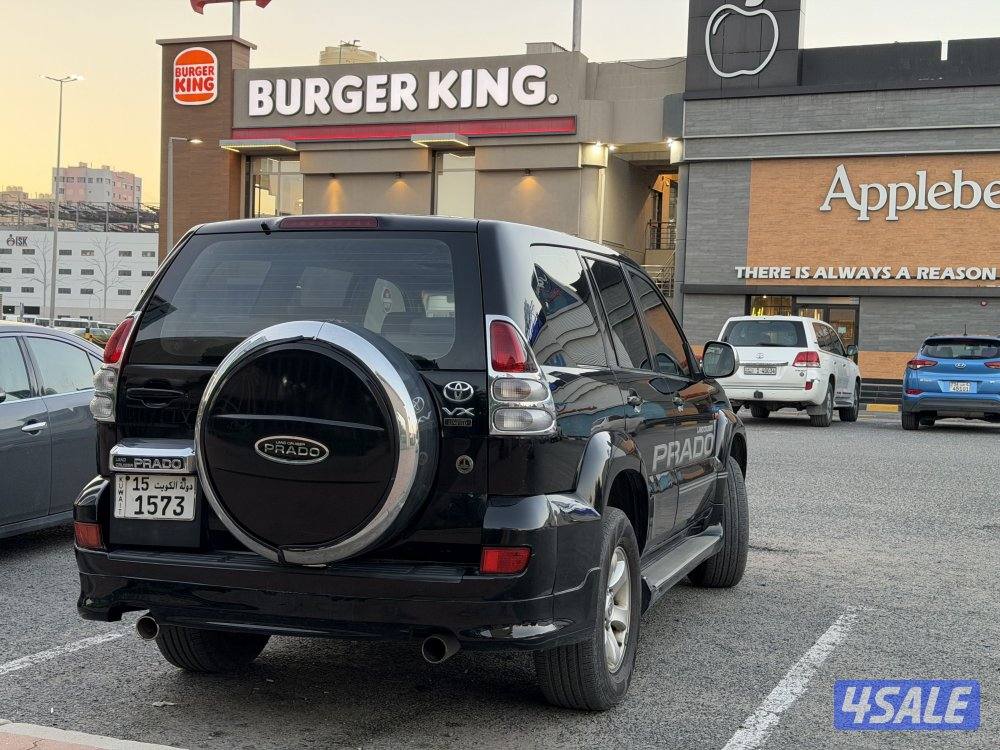 تويوتا برادو 2008 ليمتد إديشن فل أوبشن موديل V6 مع فتحة سقف للبيع.7