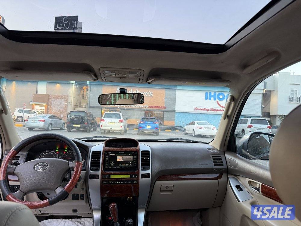 تويوتا برادو 2008 ليمتد إديشن فل أوبشن موديل V6 مع فتحة سقف للبيع.11