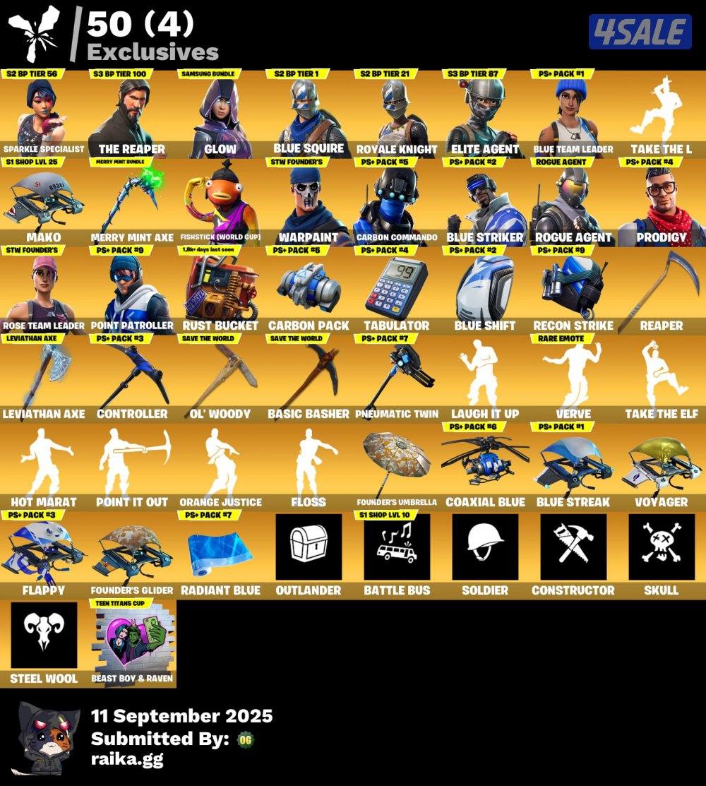 حساب فورت نايت نادر اساسي اقرا الوصف0