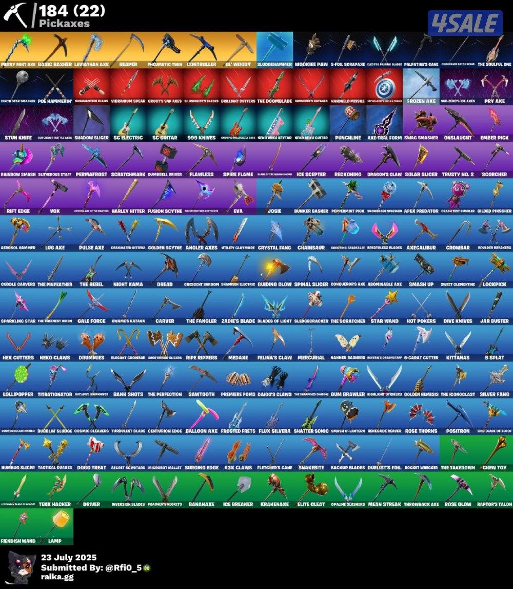 حساب فورت نايت نادر اساسي اقرا الوصف1