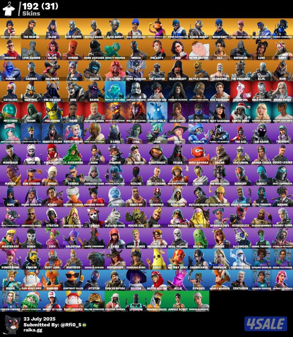 حساب فورت نايت نادر اساسي اقرا الوصف4