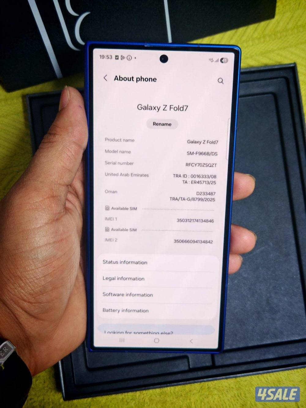 Samsung fold 7 1t.b2