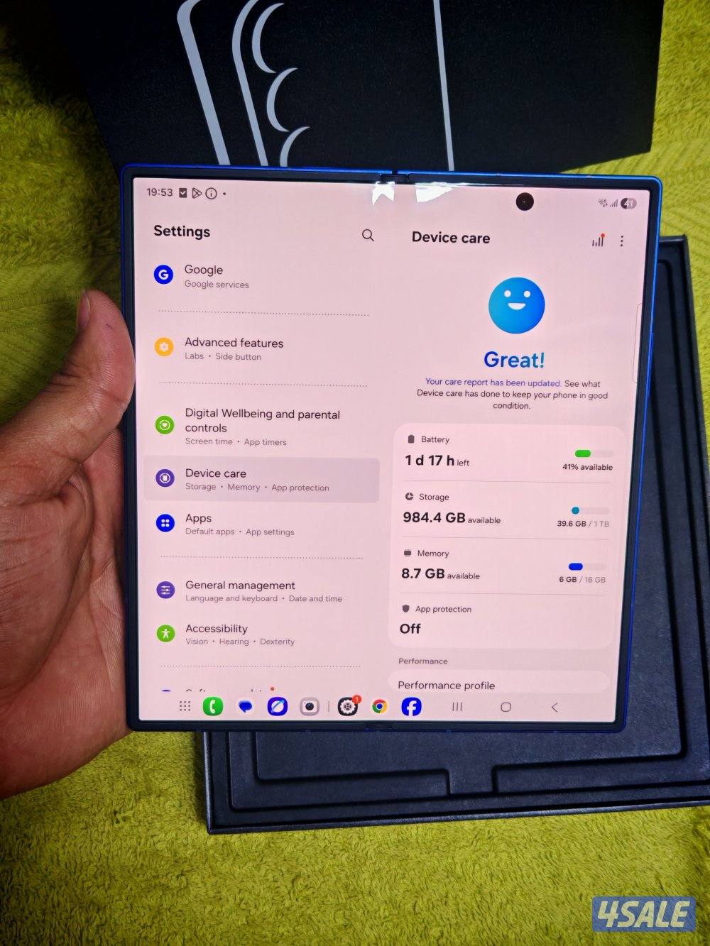 Samsung fold 7 1t.b3