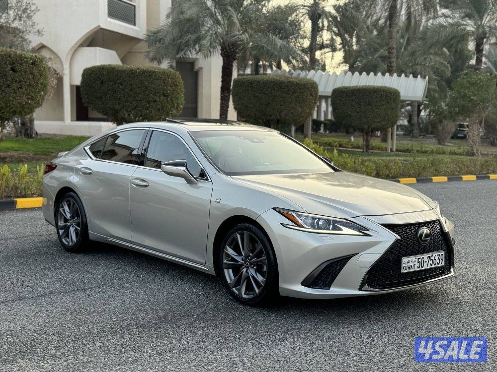 لكزس ES350 F-SPORT موديل 2019 بحاله الوكاله1