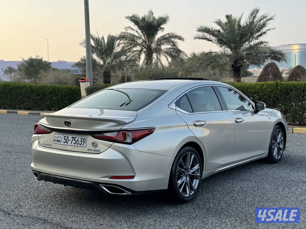لكزس ES350 F-SPORT موديل 2019 بحاله الوكاله2