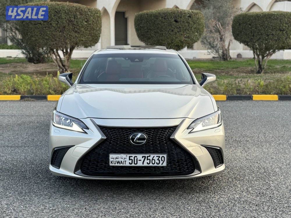 لكزس ES350 F-SPORT موديل 2019 بحاله الوكاله6