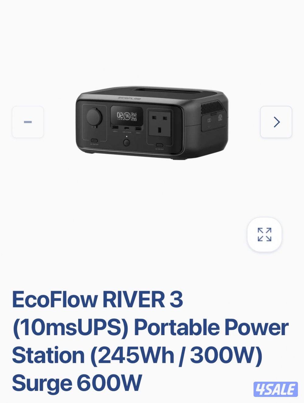 للبيع محط شحن ECOFLOW2