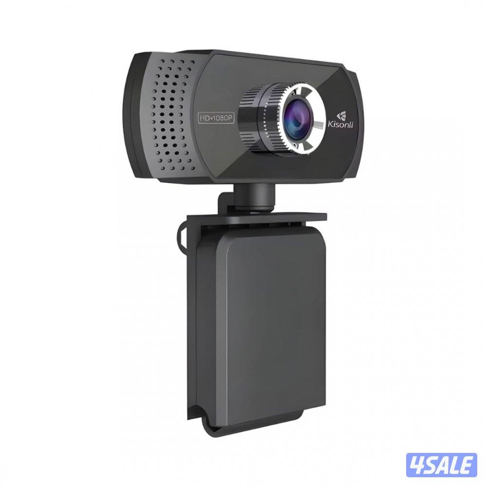 Kisonli PC-2 Full HD 1080P Webcam with Built-in Microphone1