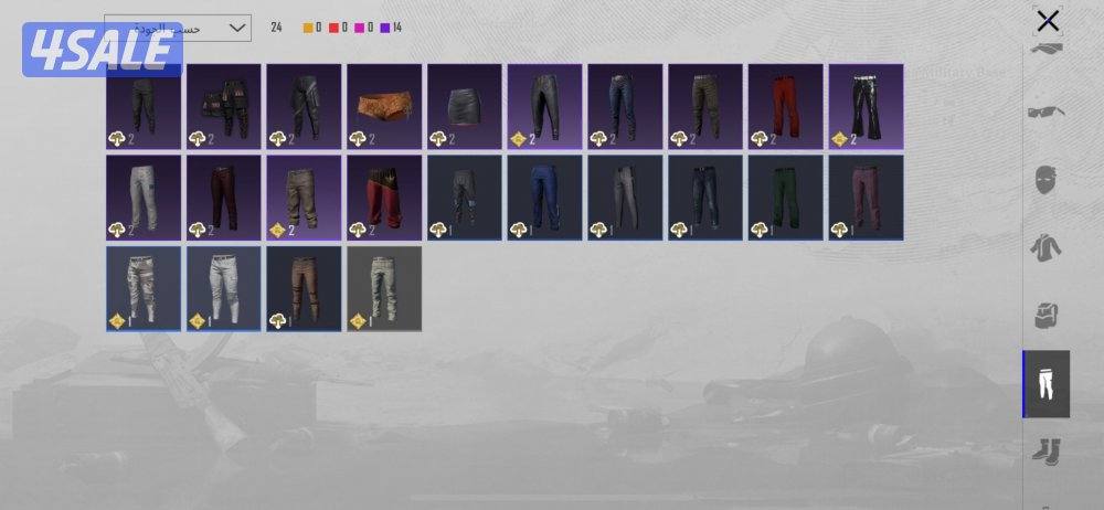 حساب ببجي لفل ٥٠ امفور النار ماكس الا طقتين ٧ اسلحه بالمختبر12