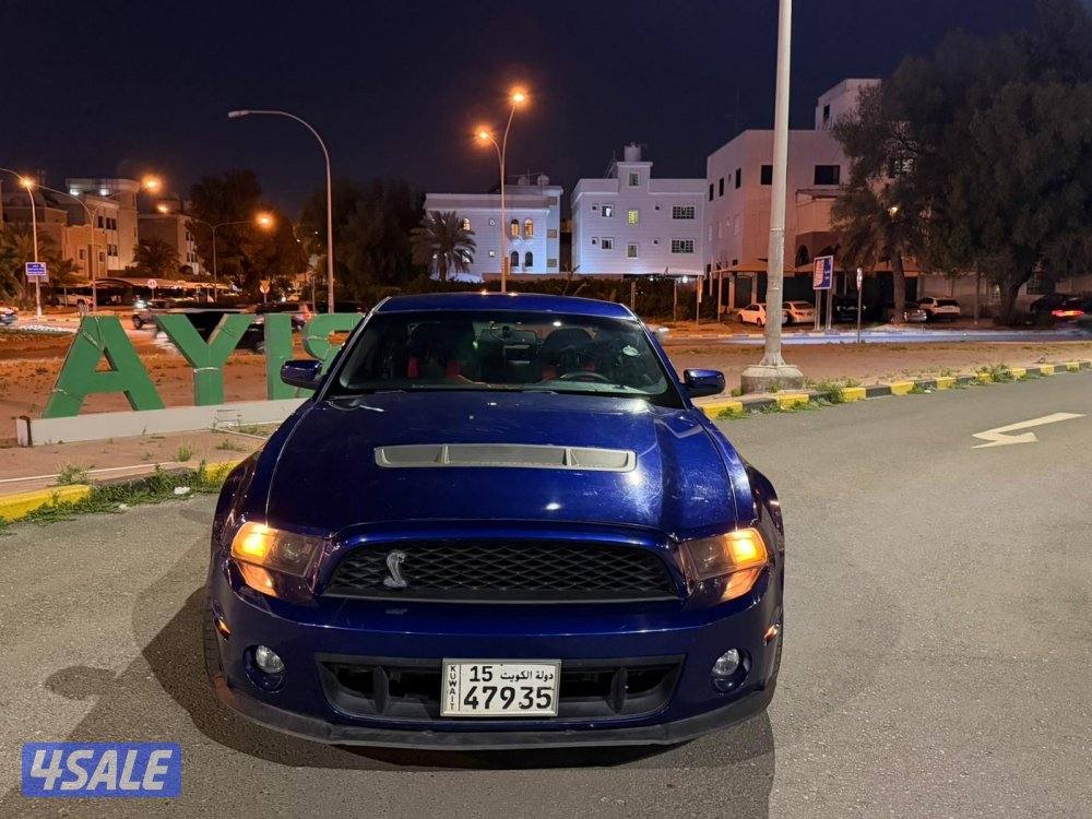 للبيع ٢٠١٠ او للبدل قير عادي موستنج محول بالكامل شلبي ورنقات شلبي2