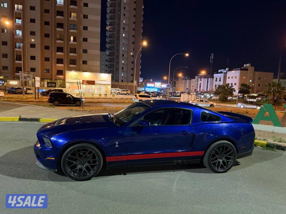 للبيع ٢٠١٠ او للبدل قير عادي موستنج محول بالكامل شلبي ورنقات شلبي7