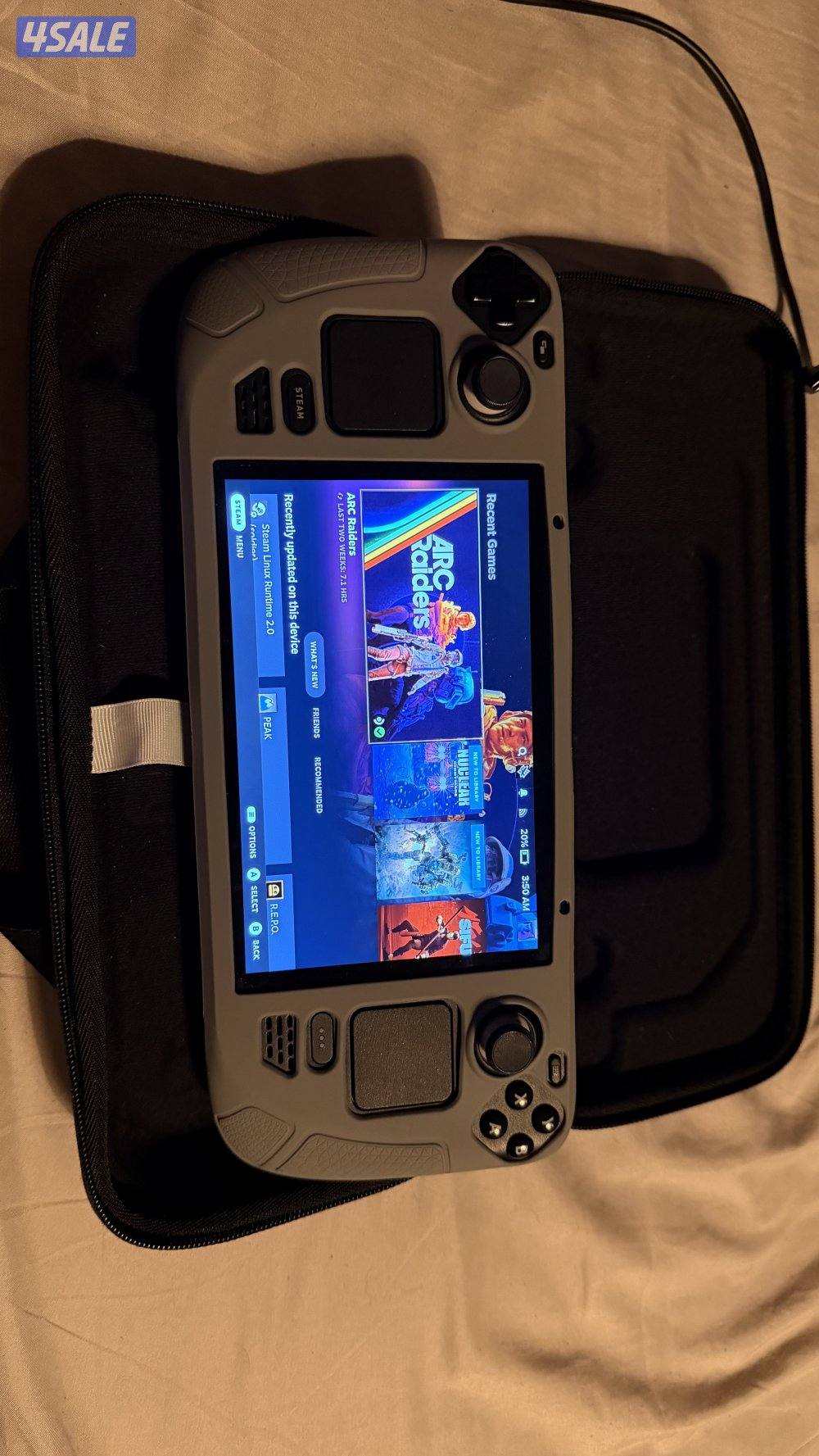 Steam deck 512 lcd ستيم ديك ٥١٢ قيقا0