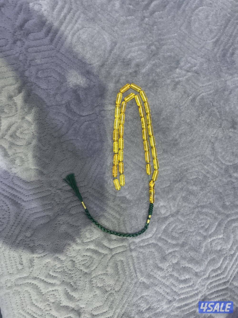 كهرب بولندي شفاف قديم 29.10 غرام 33غرزه2