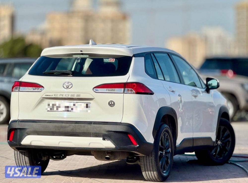 كورولا كروس 👌 موديل 2023 صبغ الوكاله3