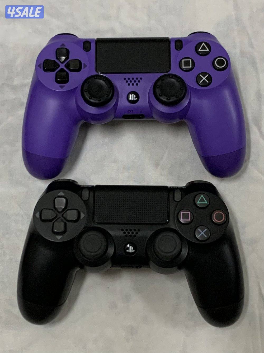 PS4 Pro 1TB + 2 Controllers + Box + 2 thumb grips ( Negotiable )4