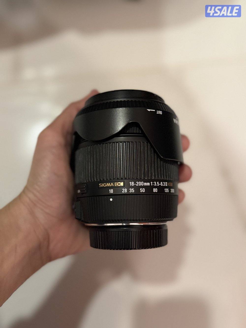 Sigma Lens 18–200mm f/3.5–6.3 - Excellent condition2