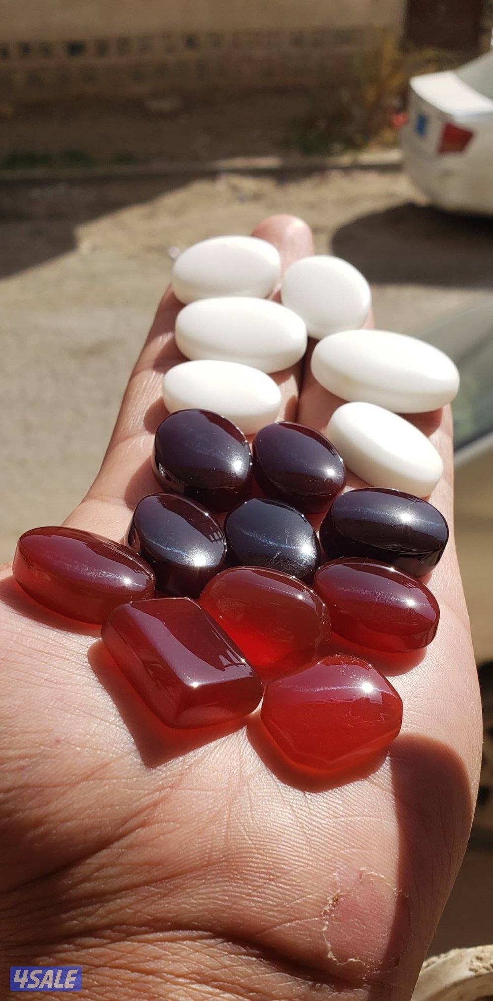 عقيق يمني أصلي خامة ملكية طبيعي ١٠٠٪ نادر جداً لهواة النوادر1