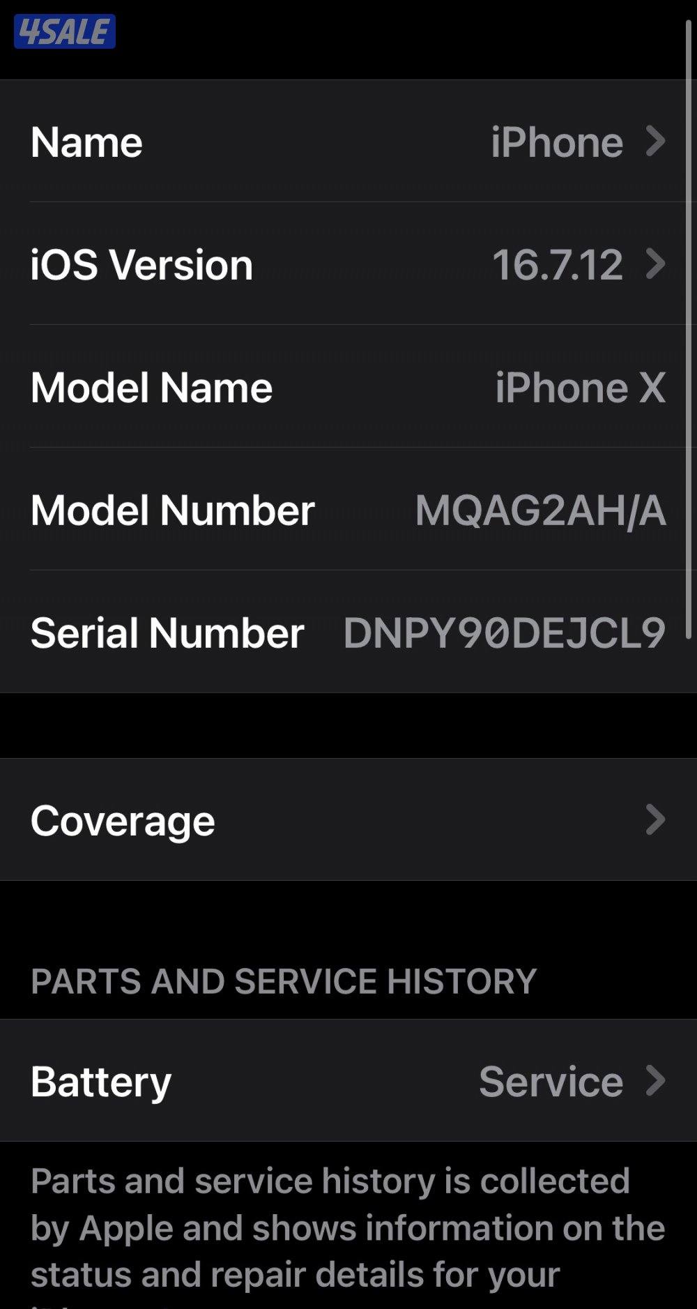 آيفون x ( للبيع )5