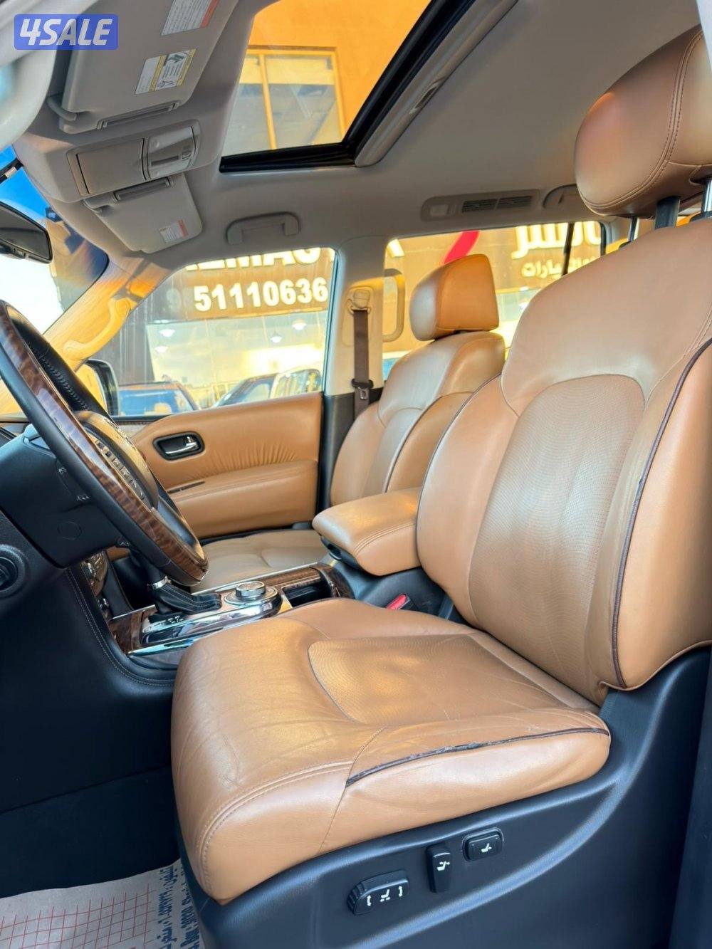 للبيع باترول بلاتنيوم ستي 2015 صبغ الوكاله8