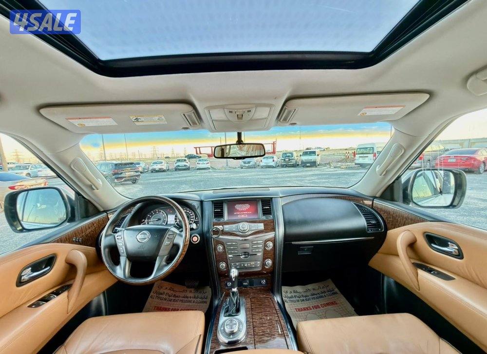 للبيع باترول بلاتنيوم ستي 2015 صبغ الوكاله12