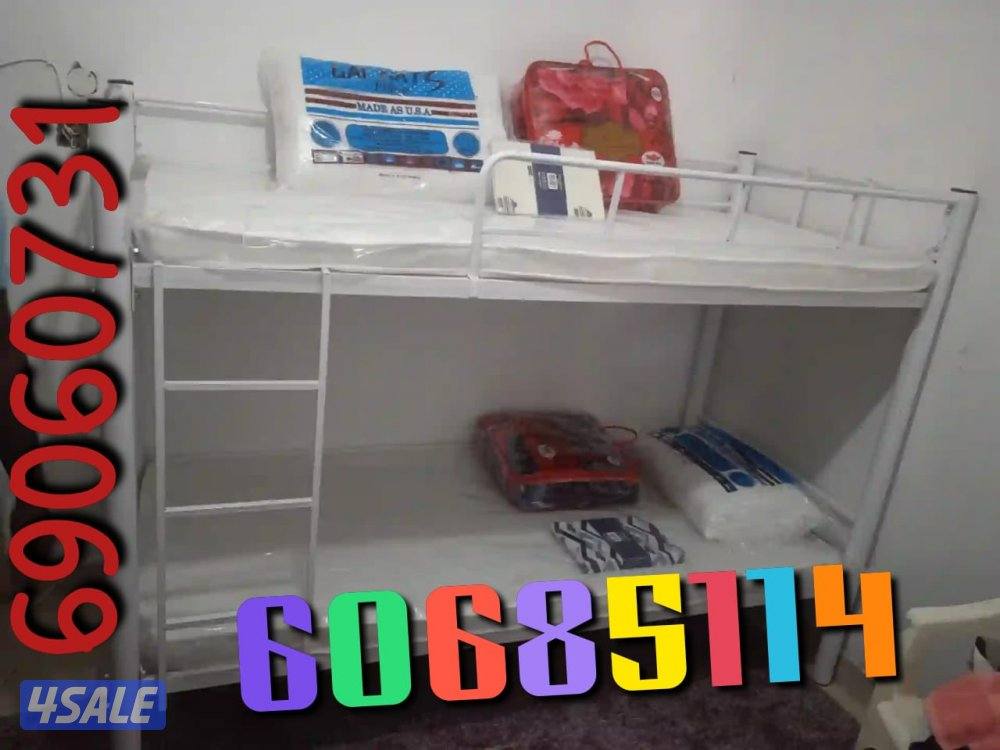 سرير سنجل +سرير دبل سرير  جميع القياسات دواشق طبيه جميع القياسات مخده9