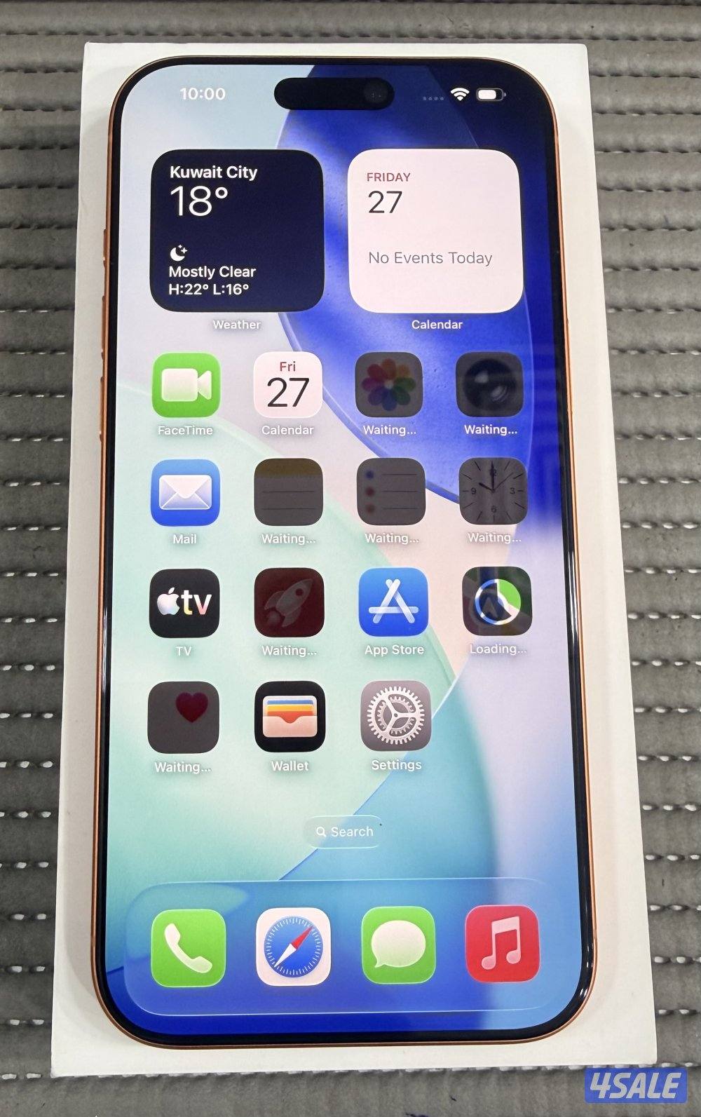 iPhone 17 Pro Max 256GB (Arabic Version)Orange Used.5