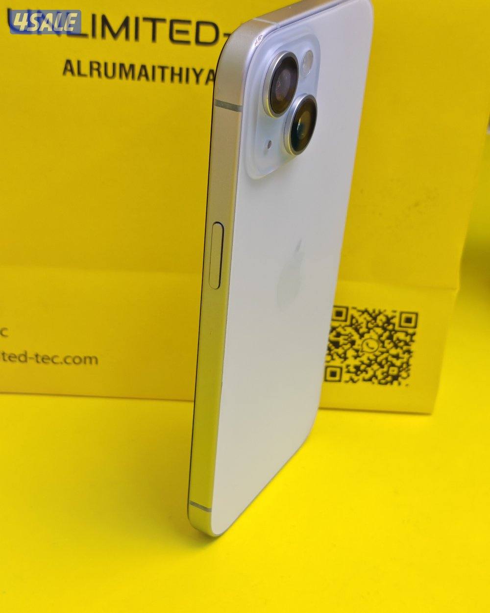 ايفون 15 – 128 جيجا – أزرق بطارية 79% مستعمل نظيف iPhone 15 128GB Blue4