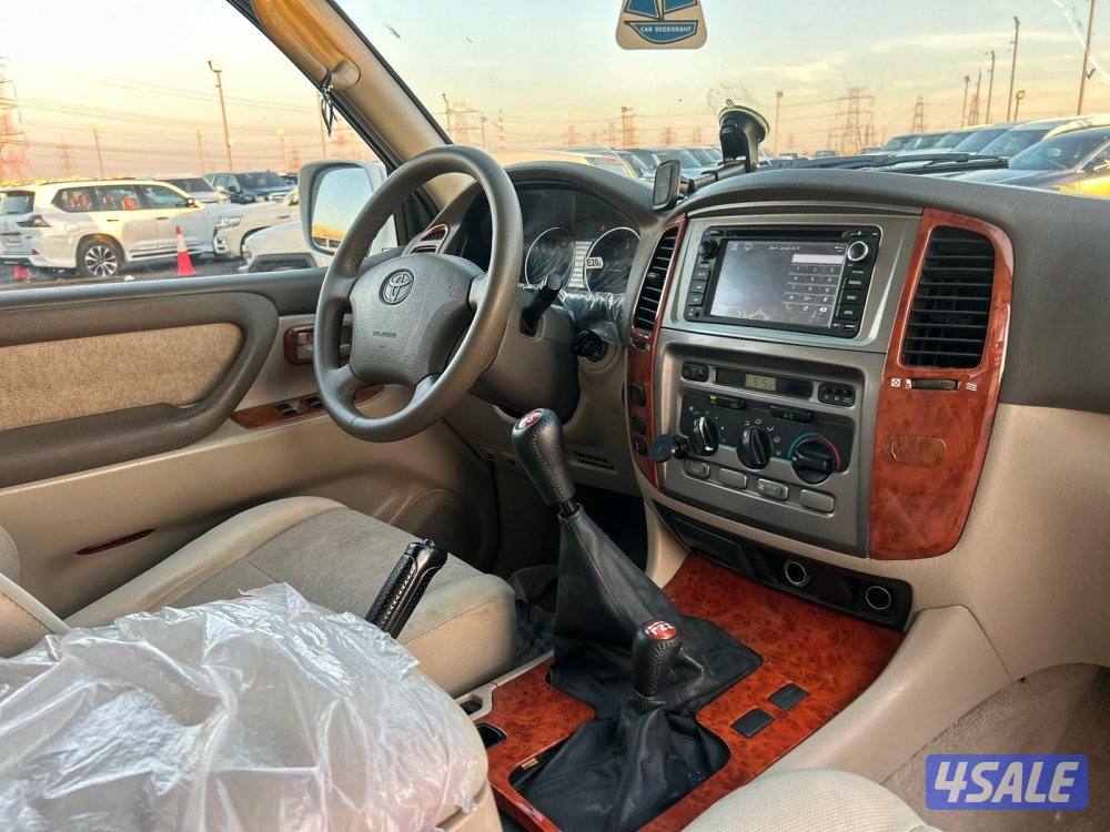 تويوتا لاند كروزر GX.R -V6 موديل 2003 ماشى 569.000 k.m  وارد الساير .7